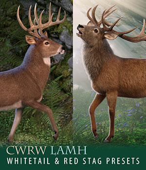 CWRW LAMH: Red Stag and Whitetail Deer Presets